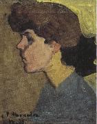 Amedeo Modigliani Head of a Woman in Profile (mk39) oil